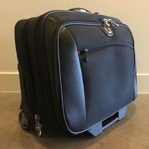 SwissGear 2-Pc Wheeled Suitcase & Laptop Case